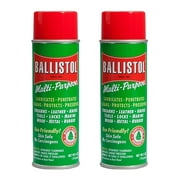 2 Pack Ballistol 6 oz Multi-Purpose Oil Lubricant Cleaner and Protectant for Wood, Metal, Rubber