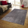 thumbnail image 1 of 22" x 34" Wanderlust Dark And Light Gray Woven Cotton/Chenille Rug, 1 of 1