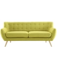 thumbnail image 2 of Modway Remark Upholstered Fabric Sofa in Wheatgrass, 2 of 5