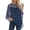 Blue, variant on EYNMVR Womens Sheer Poncho Shrug Lightweight Knit Ruffle Pullover Sweater Top