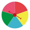 thumbnail image 3 of Elodie Wall Mount Prize Turntable Compact for Carnival Gatherings Teaching Activity Style D, 3 of 8