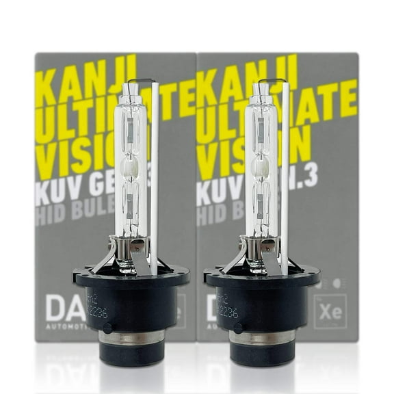 D2S: Dama Kanji Ultimate Vision Gen3 HID Xenon Bulbs | Pack of 2