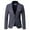 Grey, variant on Pedort Men's Casual Slim Fit Suit Blazer Jacket Lightweight Peak Laple Jacket Men's Fall Suit Blazer Khaki,L