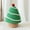 A-Multicolor, variant on Decorative Storage Boxes Tree Santa Hat Festive Themed Plastic Containers Stackable Decorative Gift Storage Holiday Decor Boxes