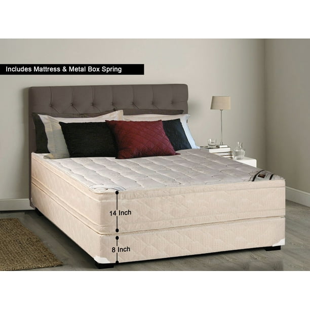 Wayton, 14Inch Firm Double sided Innerspring Foam Encased Eurotop
