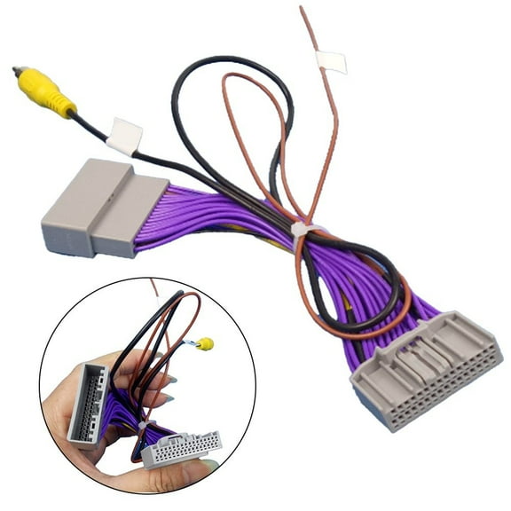 Mduoduo Car Parking Rear Camera Video Converter Cable For Honda CRV 2012-2015 Car Accessories