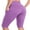 Taro purple, variant on attraco basics Womens Workout Running Short High Waist Biker Tights Shorts with Pockets