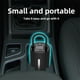 thumbnail image 5 of Bomba infladora inalámbrica de neumáticos, compresor portátil de aire de 150 PSI con pantalla digital, batería de 4000mAh y luz LED para neumáticos de coche, bicicletas, pelotas - carga USB-C, 5 of 9