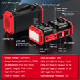 thumbnail image 2 of Inversor de Corriente Azocek 350W Onda Senoidal Pura 2 Salidas AC 2 Puertos USB Tipo C, 2 of 9