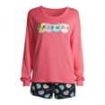 thumbnail image 4 of Warner Bros. Friends Hacci Shorty Set, LS Top & Short, 4 of 6