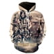 thumbnail image 4 of The Walking Dead Hoodies 3D Print Horror TV Drama Men Women Oversized Halloween Pullover Hooded Sweatshirts Streetwear Clothing, 4 of 5