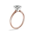 thumbnail image 3 of 2.00 Carat Cushion Cut Moissanite (D/VVS1) Latest Proposal Ring for Women Solid 18K Rose Gold Size 10.5 by Diamond-Capitals, 3 of 7