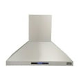 thumbnail image 3 of Pemberly Row 48" Stainless Steel Island Mounted Range Hood in Silver, 3 of 6