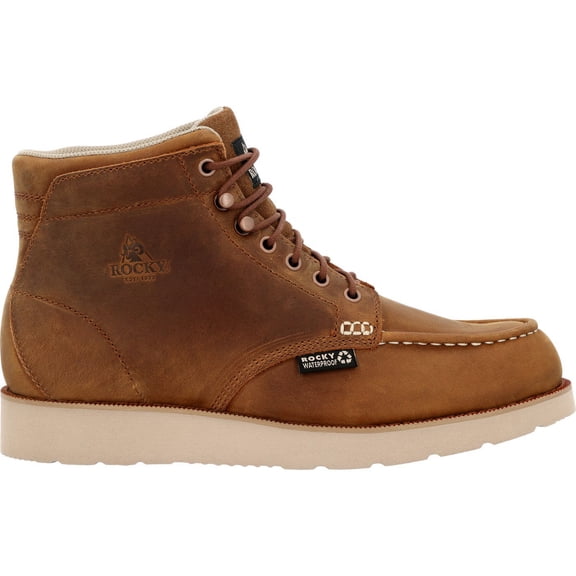 Rocky MonoCrepe Wedge 6” Waterproof Work Boot