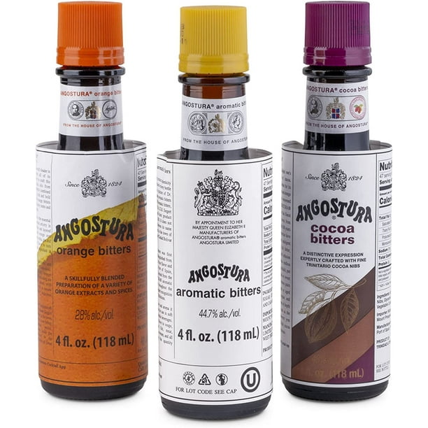 Angostura Bitters 3Flavours Cocktail Essentials Includes Classic
