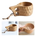 thumbnail image 3 of Regalo De Viaje, Accesorios De Cocina De Agua, Decoración Hecha A Mano Para El Hogar, Taza De Novedad Reutilizable, Taza De Madera, Artesanías, Vasos, Taza De Té, Café, Leche Yuarrent HA023227-00, 3 of 5