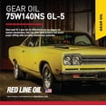 thumbnail image 4 of Red Line 57104 75W140 Non-Limited Slip Synthetic Gear Oil - 1 Quart, 4 of 8