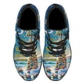 thumbnail image 2 of Sea Turtles Merry ChriStas Palmetto Tree South Carolina Shoes Sneakers Black Size 7, 2 of 7