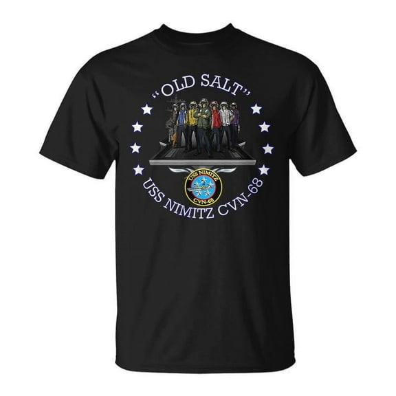 SR Navy Aircraft Carrier Uss Nimitz Cvn68 T-shirt