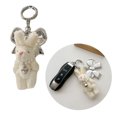 thumbnail image 2 of Fashionable Keychain Plush Bear Keychain Keyring Phone Charm Key Holder Bag Pendant Backpack Accessory for Women Girls, 2 of 8