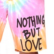 Nothing But Love Men's Tie Dye Sweat Shorts - (Large)