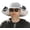 Grey, variant on 2026 Upgraded Solar Power Hat Fan, Hat With Fan - Hat With Solar Powered Fan, Dual Powered Wide Brim Safari Bucket Hat for Hiking Fishing Yard Work