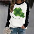 thumbnail image 2 of FAIWAD Womens St Patricks Day Tunic Tops Long Sleeve Round Neck Tunic Tops Plus Size Pullover Tops, 2 of 4