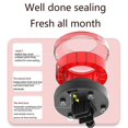 thumbnail image 5 of Aquarium Automatic Fish Feeder Automatic Food Dispenser with Rechargeable Feeder with USB Cable LCD, 5 of 5