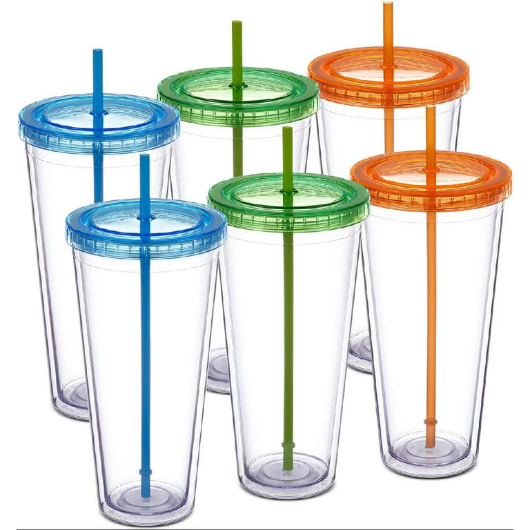 Personalized Clear Tumbler With Lid and Straw 30 Oz. Clear Double Wall  Insulated Tumbler for Cold and Warm Drinks Clear Tumbler With Straw 