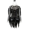 thumbnail image 2 of REDHOTYPE Costume Cosplay Carnaval Halloween Adulte Femme Démon Ange Costume de Fête Combinaison Robe de Mariage, 2 of 4
