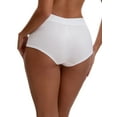 thumbnail image 3 of INSPIRE CHIC Women's High Waist Tummy Control Boyshorts Elastic Waistband Comfortable Safetyshorts S White, 3 of 4