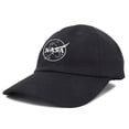 thumbnail image 4 of DALIX NASA White Meatball Infant Hat Baseball Cap Girls Boys in Black, 4 of 5