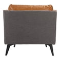 thumbnail image 4 of Moe's Home Collection Messina Leather Armchair, 4 of 6