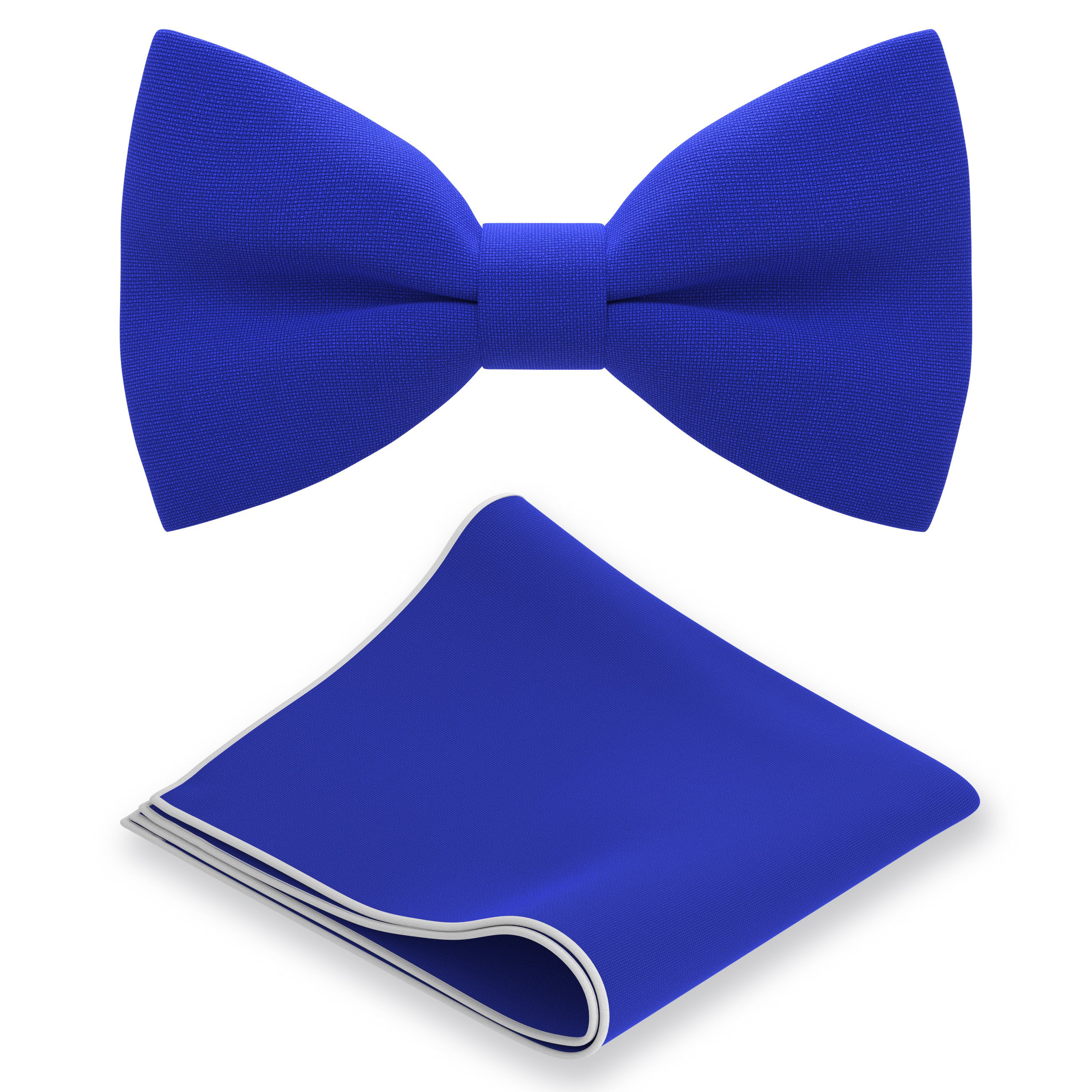 New formal men's pre tied Bow tie & Pocket Square Hankie stripes navy blue prom 