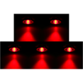 thumbnail image 1 of USB Light 3W Recargable Bicicleta trasera Impermeable Luz trasera Ciclismo, 1 of 6