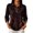 BlackA&01#0702p, variant on Halloween Women Polo Shirt Funny Ghost Pumpkin Candy Womens Golf Shirts Fall Winter 3/4 Length Sleeve Womens Pullover Orange XXXL