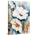 thumbnail image 3 of Marmont Hill "White Floral Spread II" Painting Print on Wrapped Canvas, 3 of 5