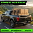thumbnail image 7 of MATSKY 1"x10' Retractable Ratchet Straps Heavy Duty Tie Downs with Safety S-Hooks & Soft Loops, 1800lbs, for Truck, Trailer, ATV, 2-Pack, 7 of 7
