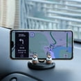 thumbnail image 7 of Xinyolin Car Phone Holder Universal 360 Degrees Rotation Multifunctional Back Adhesive Anti-fall Navigation Animal Design Cute Cartoon Doll Car Phone Bracket GPS Stand Auto Accessories, 7 of 7