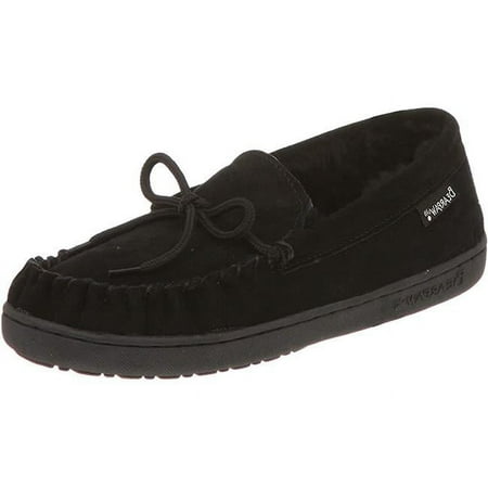 Bearpaw Men Moc II Slipper, Black - Size 9