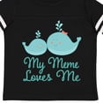 thumbnail image 4 of Inktastic My Meme Loves Me Whale Grandchild Boys or Girls Toddler T-Shirt, 4 of 5
