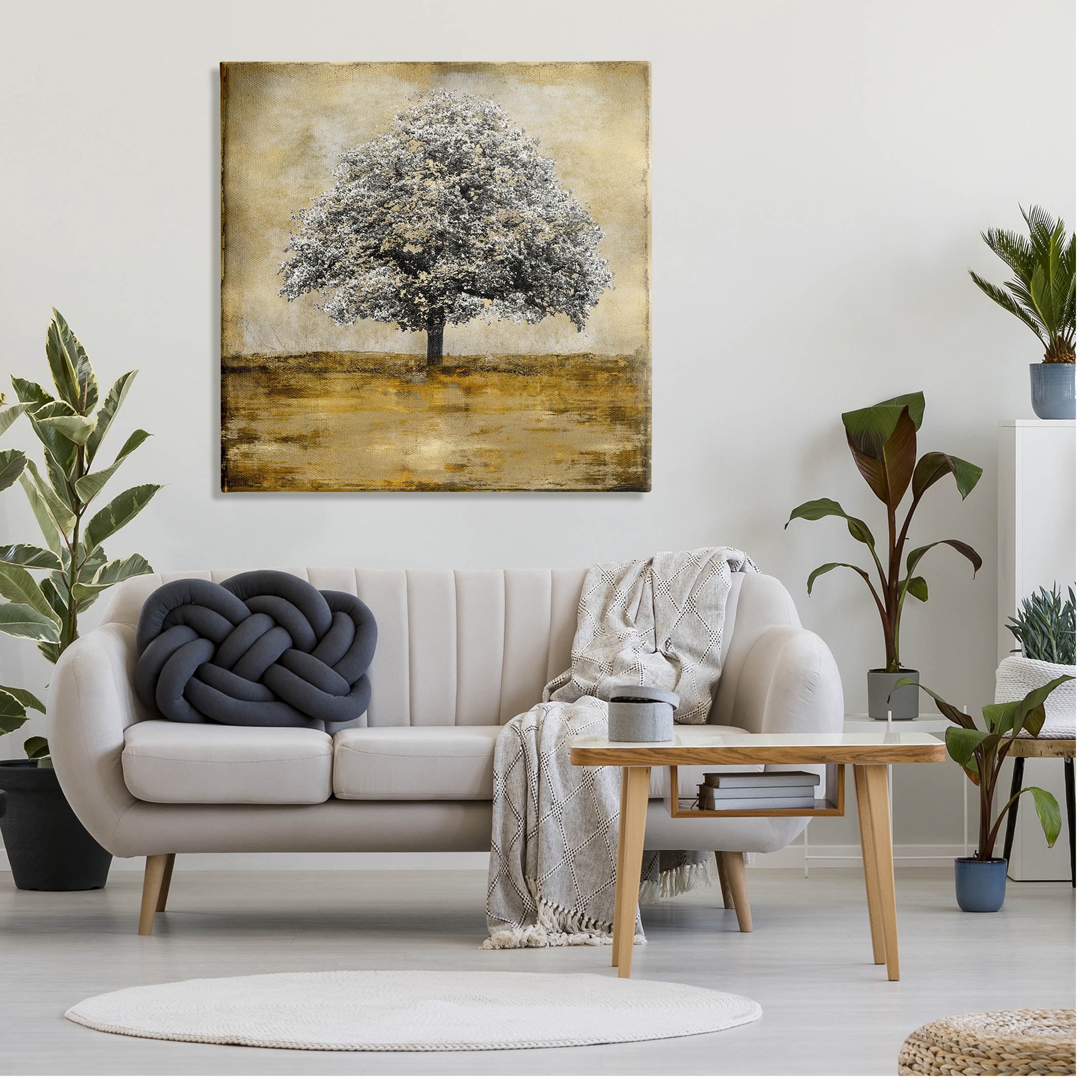 Stupell Industries Vintage Style Tree Portrait Graphic Art Gallery Wrapped Canvas Print Wall Art, Design by Eric Turner