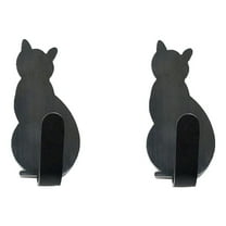 LACKUST Adhesive Sticky Wall Hooks on Sale,Hook,lovely Pet Shaped Hook,No Punching Hook Or Sticking Hook,Gray