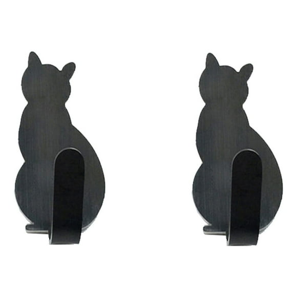 TIMIFIS Couple Couple Hook,Lovely Pet Shaped Hook,No Punching Hook or Sticking Hook Hooks/Hangers/Holders