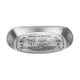 thumbnail image 2 of Bandeja de hojalata vintage para exteriores, para fruta, para acampar, para aperitivos, pasteles, barbacoas, con relieve., 2 of 5