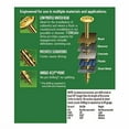 thumbnail image 4 of SPAX Interior Wood Screw Torx 8 Wafer Head - Bit Included - Pack of 195, 1.25 In, 4 of 5