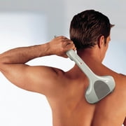 Homedics Percussion Pro Action Massager with Heat and Dual Pivoting Heads