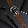 thumbnail image 6 of Quick Release Leather Watch Bands Genuine Watch Straps for Men Women,20mm Italian Leather Watch Strap,Light Brown with Stainless Steel Buckle, 6 of 9