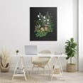 thumbnail image 2 of Forest Plants Blooming Mushrooms Botanical & Floral Graphic Art Gallery Wrapped Canvas Print Wall Art, 2 of 7