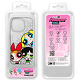 thumbnail image 2 of Mobile phone case with glitter overflow effect for Apple IPHONE 15 Plus original and officially Licensed The Powerpuff Girls pattern The Powerpuff Girls 015 adapted to the shape of the mobile phone, 2 of 5